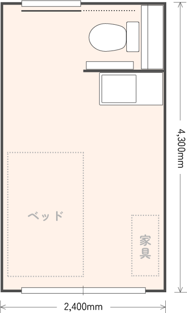 居室の間取り